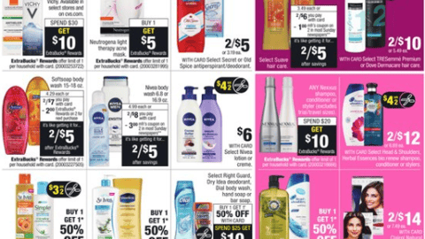 CVS Unilever Hair Care ExtraBucks Feature